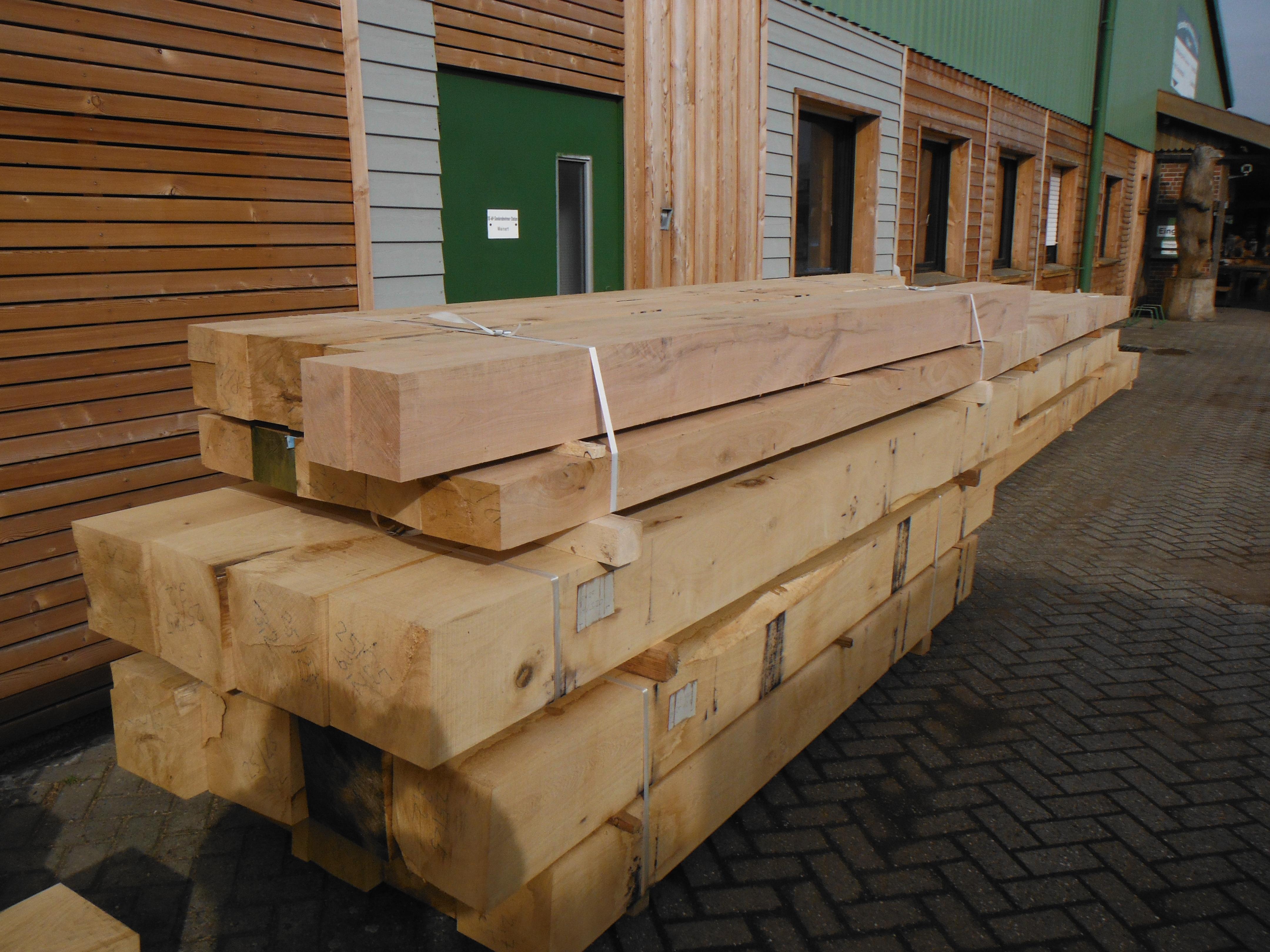 14x16cm 9,75m A-Schnitt Eiche