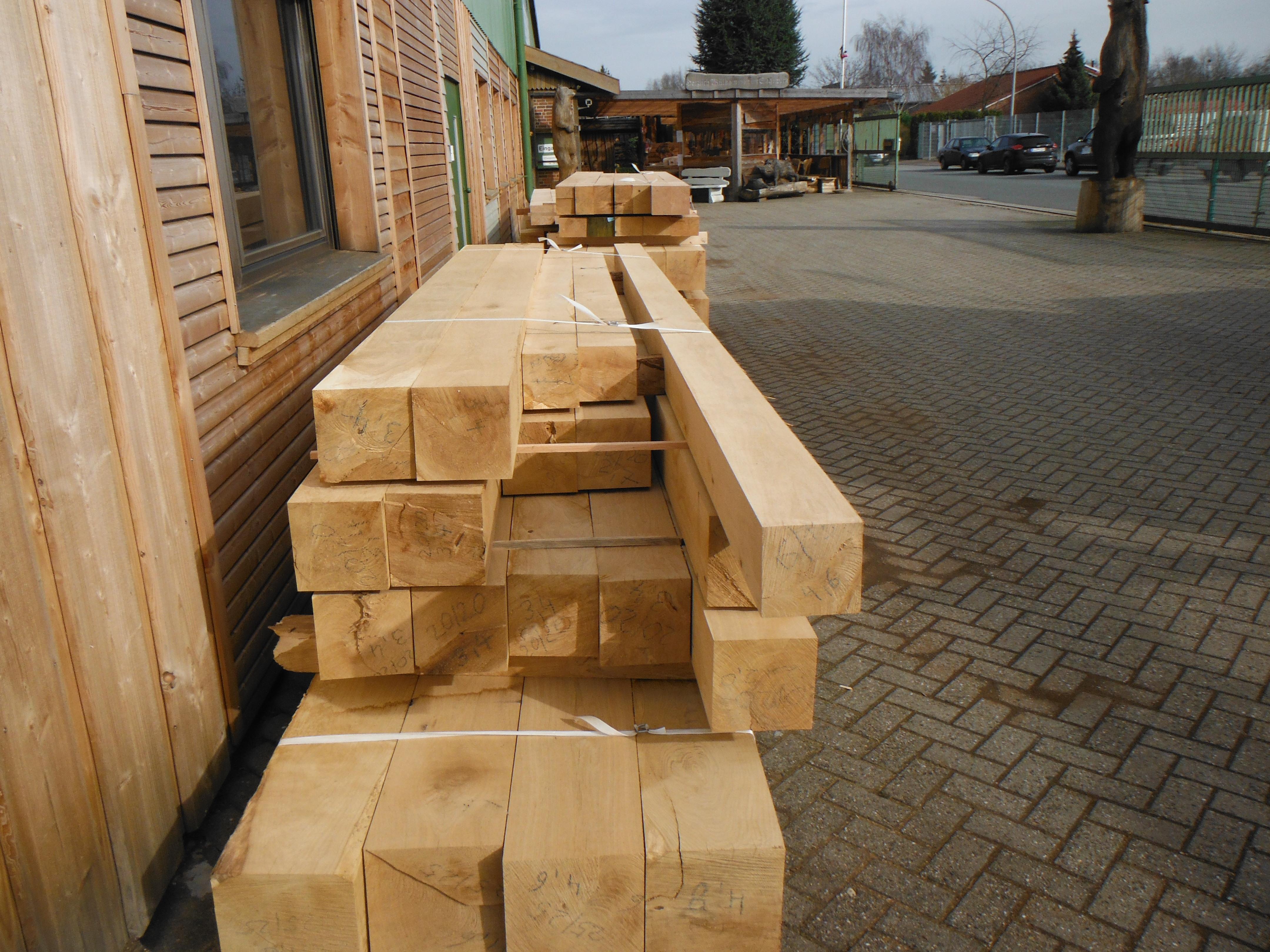 14x16cm 9,75m A-Schnitt Eiche