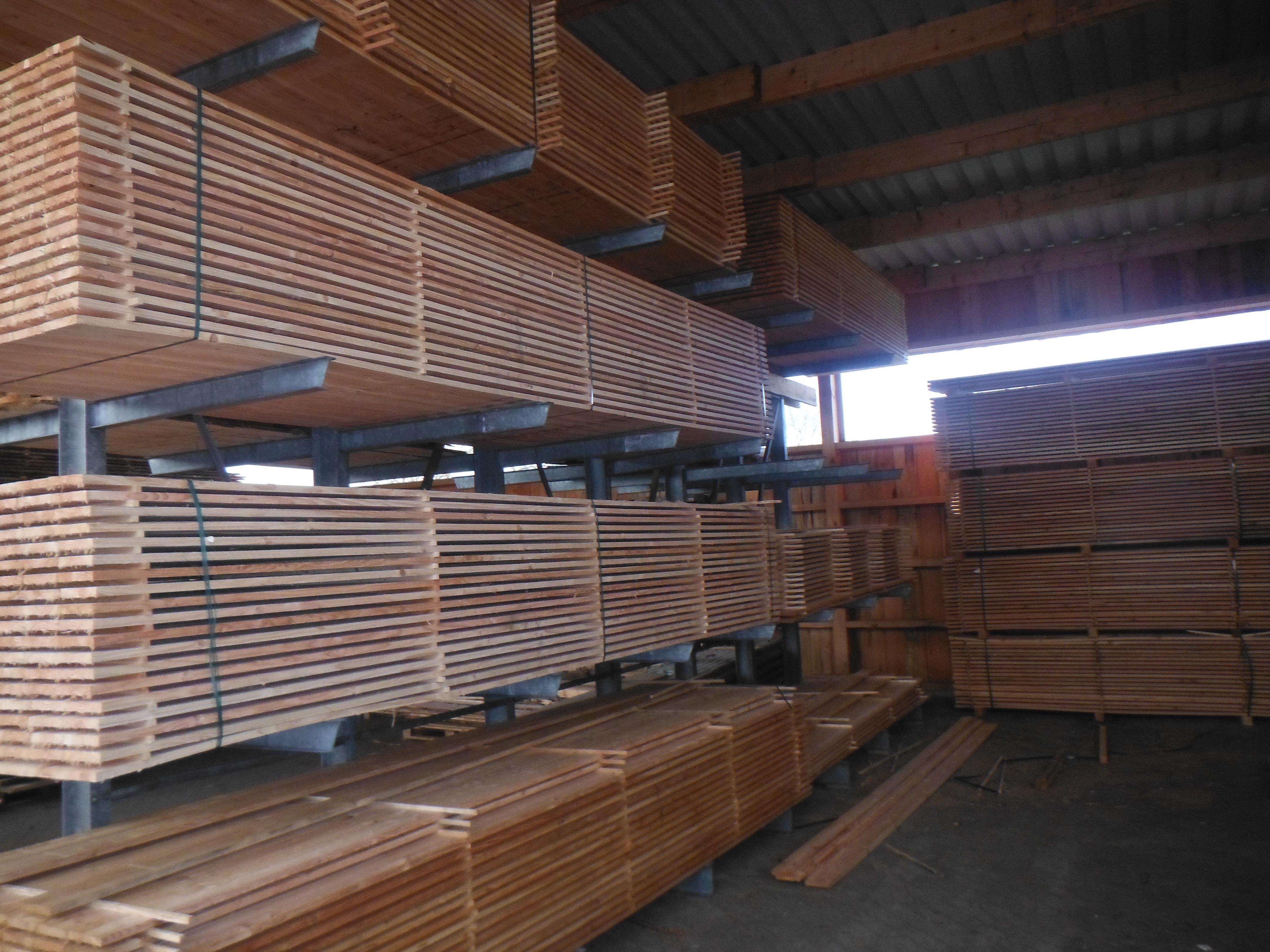 16x20cm 8,50m A-Schnitt Eiche