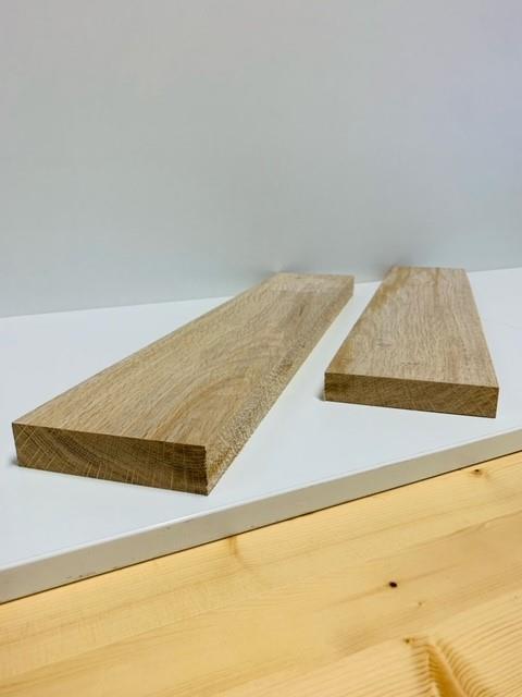 2,4x7cm 2,75m A-Schnitt Eiche