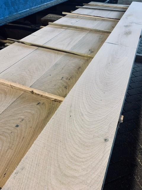 3x27cm 3,25m A-Schnitt Eiche