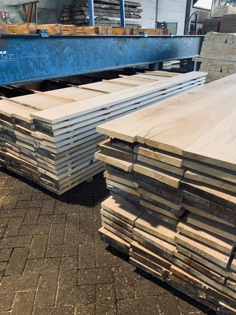 3x20cm 5,00m A-Schnitt Eiche